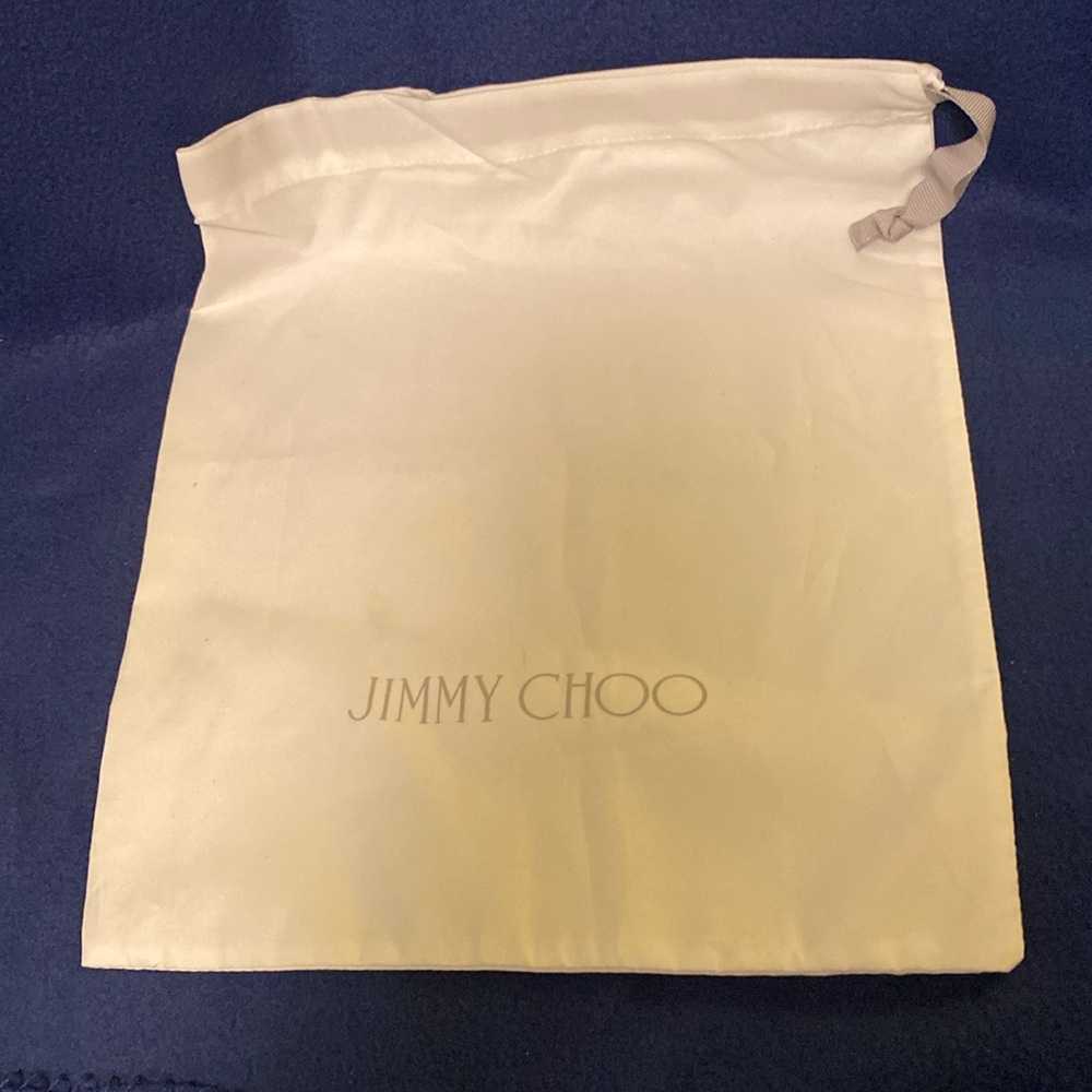 Jimmy Choo Dust Bag, 11.5” X 14”, like new